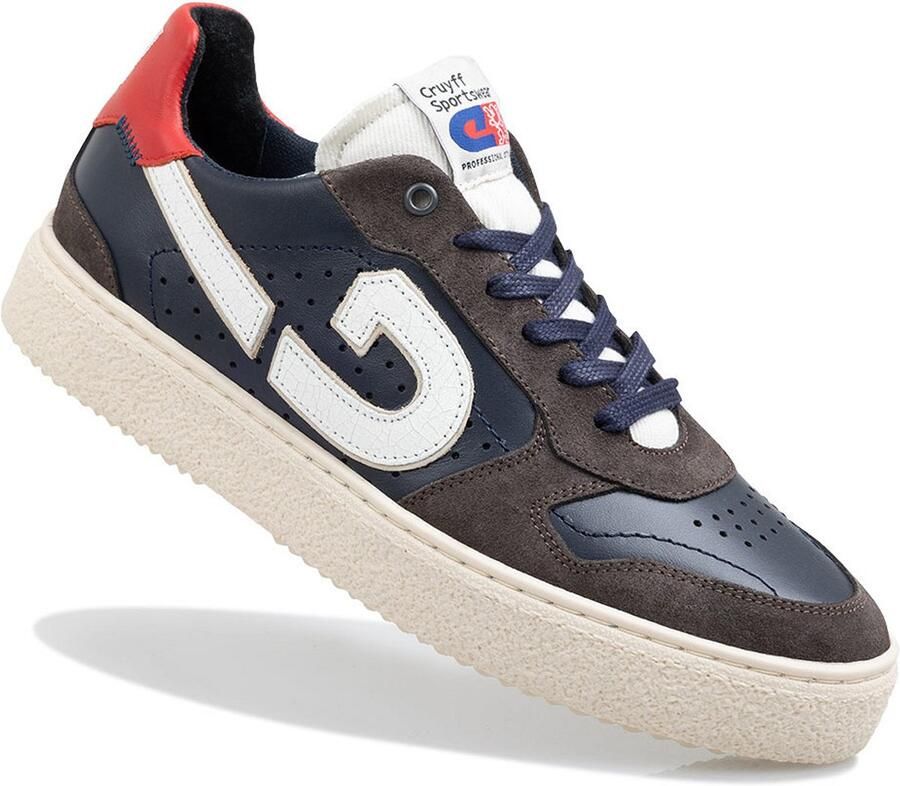 Cruyff Blauw Leren Heren Lage Sneakers Blue Heren - Foto 2