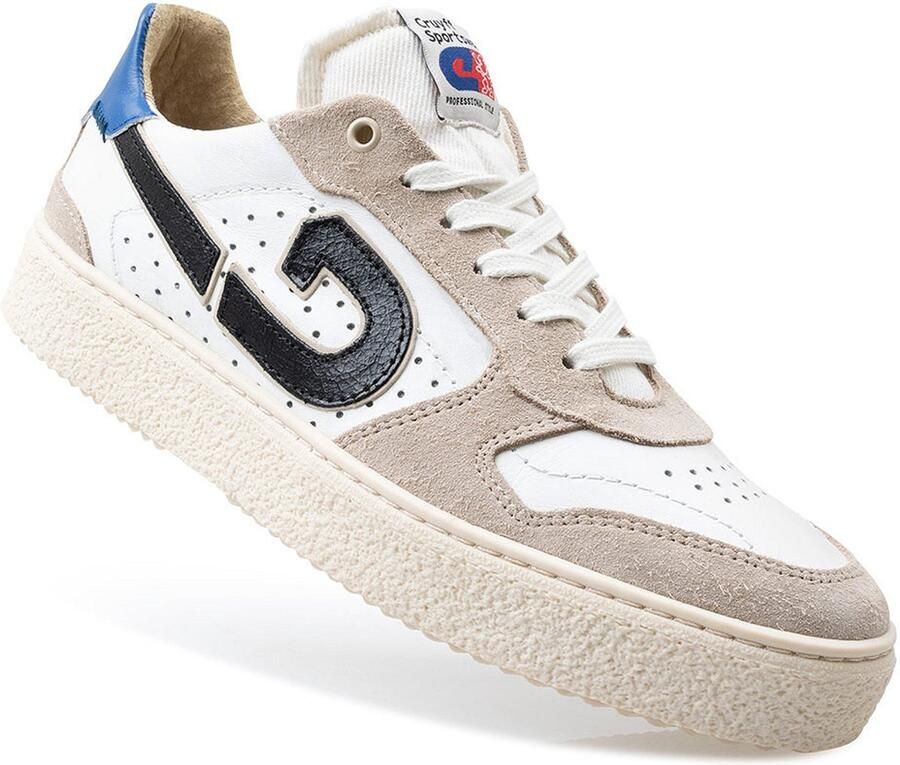 Cruyff Leren Platform Sneaker voor Heren Beige Heren