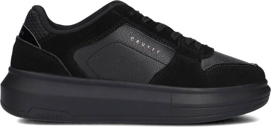 Cruyff Dames Sneakers Tennis Court Leren Lage sneakers Zwart