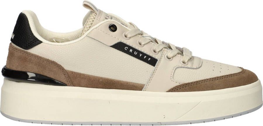 Cruyff Endorsed Tennis Soft Tumbled Leather Sneaker