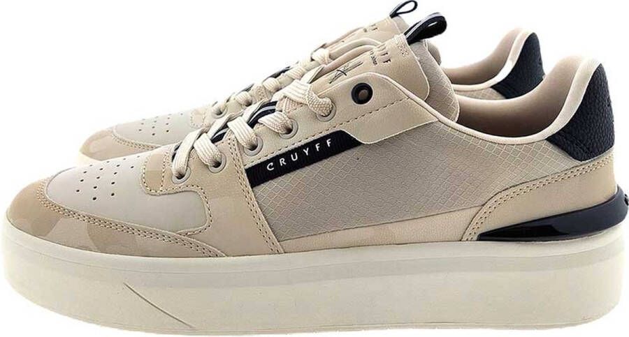 Cruyff Stijlvolle Tennissneaker voor Mannen Beige Heren