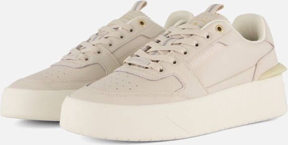 Cruyff Endorsed Tennis Sneakers Leren Sneaker Heren Beige