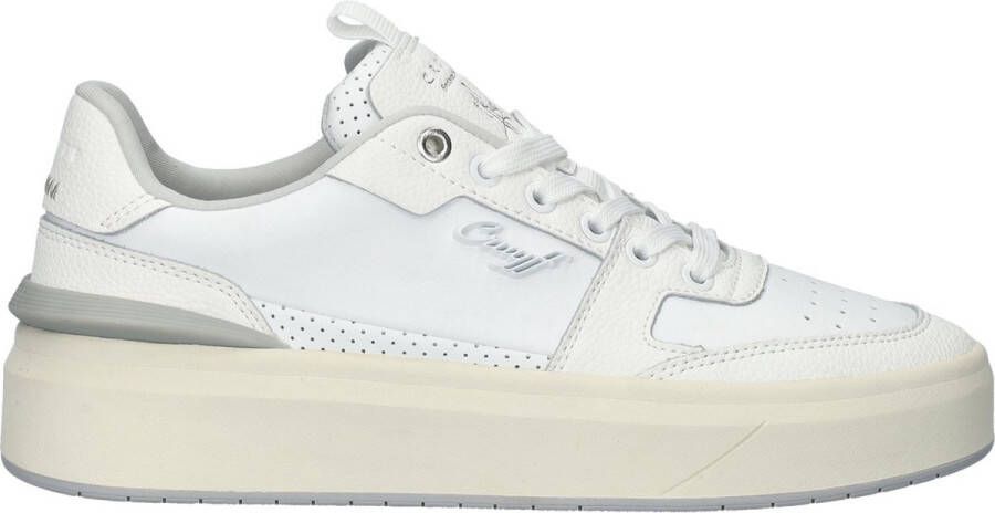 Cruyff Endorsed Tennis Perfo | white Wit Leer Lage sneakers Dames