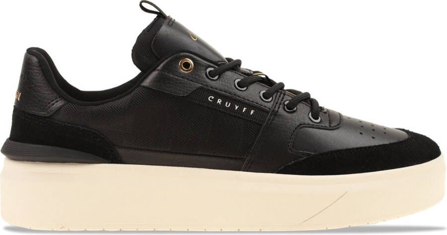 Cruyff Endorsed Tennis Lage sneakers Leren Sneaker Heren Zwart - Foto 3