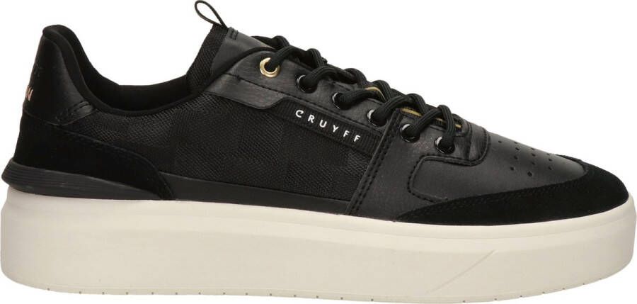 Cruyff Endorsed Tennis Lage sneakers Leren Sneaker Heren Zwart