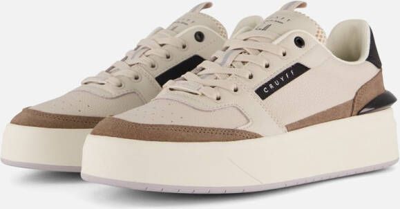 Cruyff Endorsed Tennis Soft Tumbled Leather Sneaker