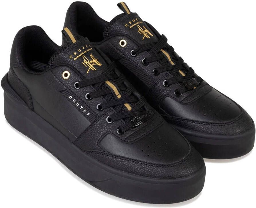 Cruyff Endorsed Tennis sneakers zwart Leer Heren