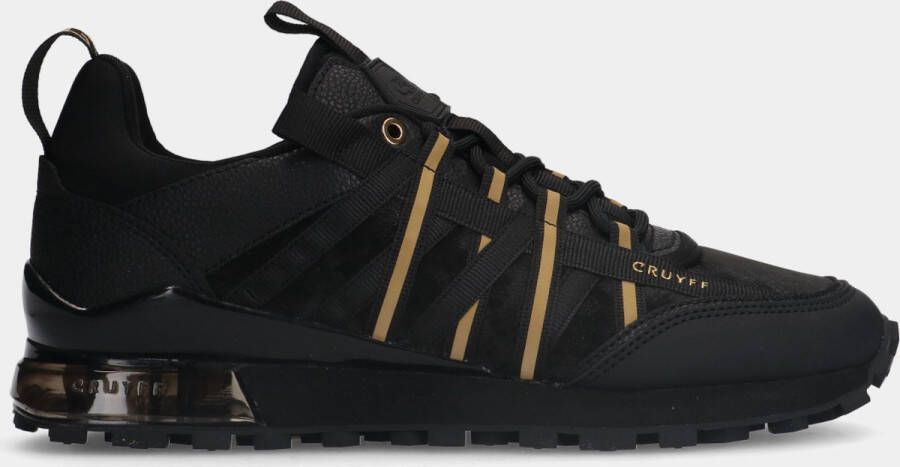 Cruyff fearia black gold heren sneakers