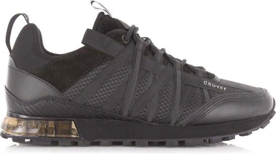 Cruyff Stijlvolle Diamond Embossed Sneakers voor Heren Black Heren