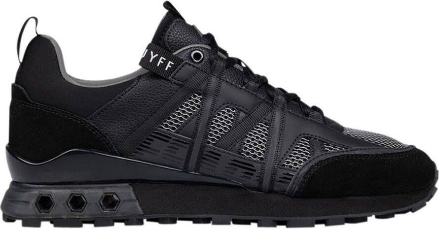 Cruyff Fearia Futura sneakers zwart Leer Heren