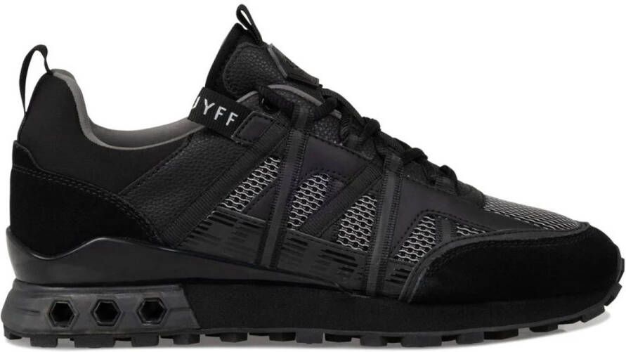 Cruyff Fearia Futura sneakers zwart Leer Heren