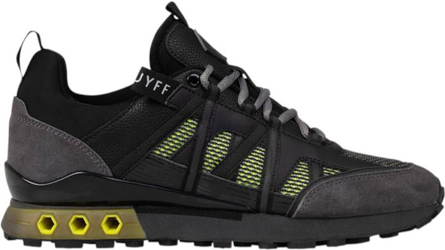 Cruyff Fearia Futura zwart geel sneakers heren (C )