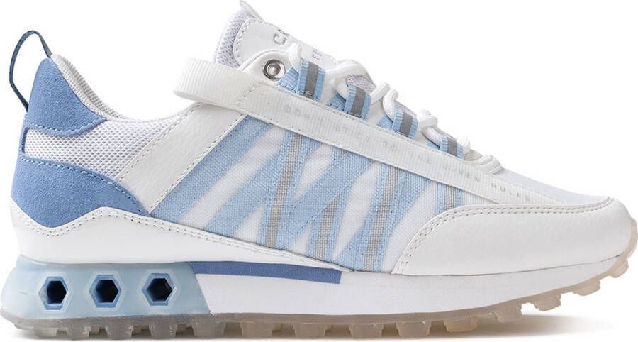 Cruyff Fearia Hex wit blauw sneakers dames (CC231960155)