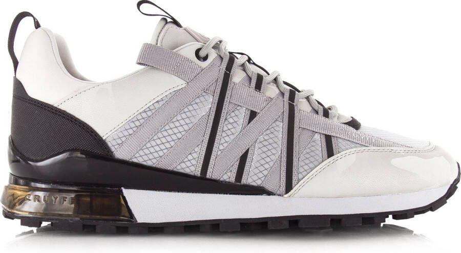 Cruyff Fearia | Lt. Grey Black Grijs Textiel Lage sneakers Heren