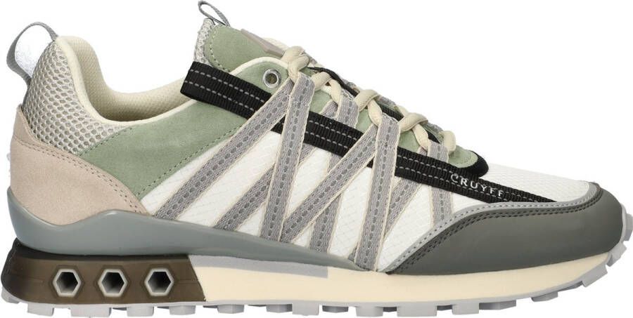 Cruyff Fearia wit grijs groen sneakers heren (C )