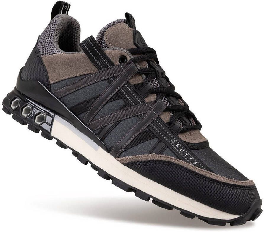 Cruyff Fearia zwart bruin sneakers heren (C )
