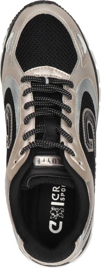 CRUYFF flash eclectic sneakers zwart goud dames