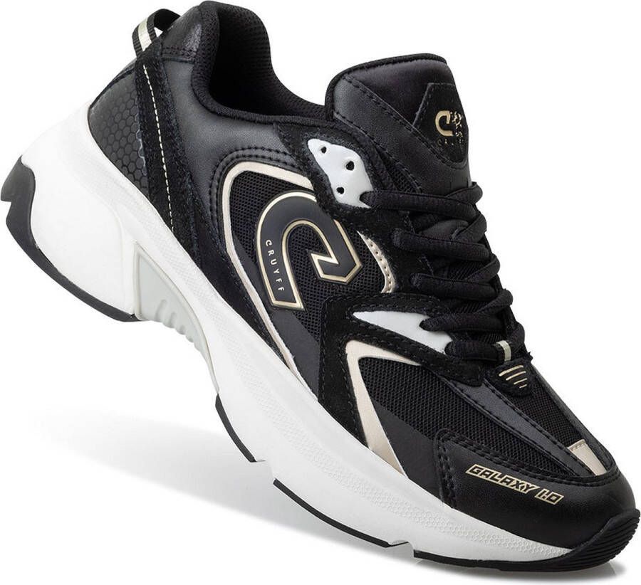 Cruyff Galaxy Runner zwart goud sneakers dames (C )