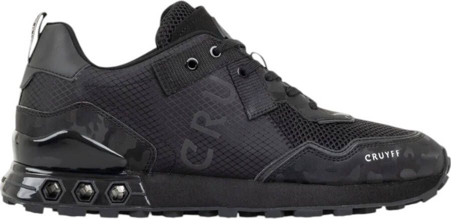 Cruyff Superbia Hex Zwart Leerlook Lage sneakers Heren