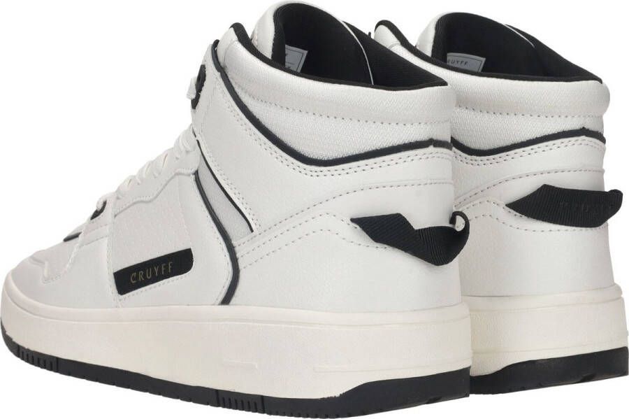 Cruyff Indoor Basket Sneaker Zwart Wit White Heren