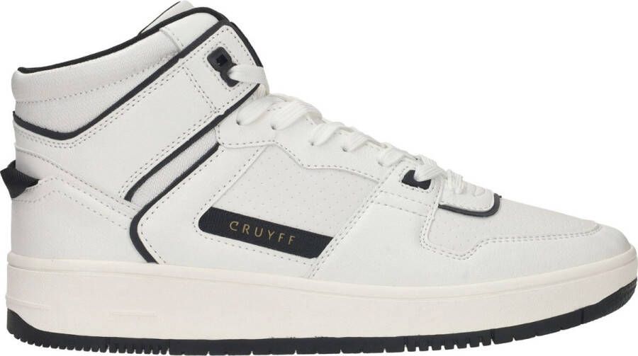 Cruyff Indoor Basket Sneaker Zwart Wit White Heren
