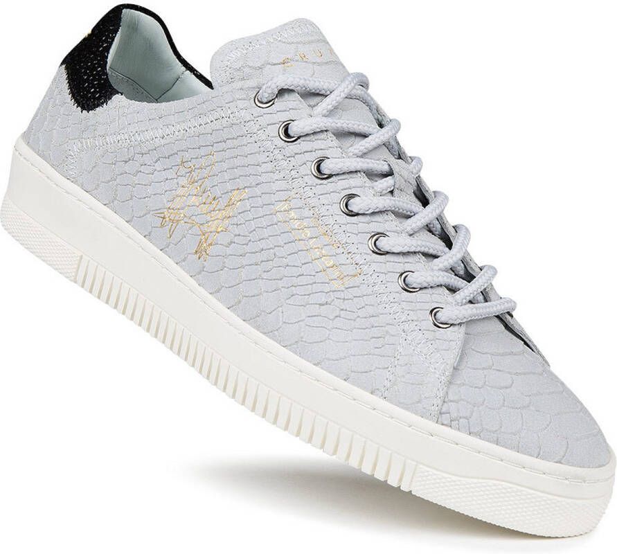 Cruyff Joan Anaconda grijs suède sneakers heren(CC213065901 )