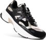 Cruyff June zwart goud sneakers dames (C ) - Thumbnail 5