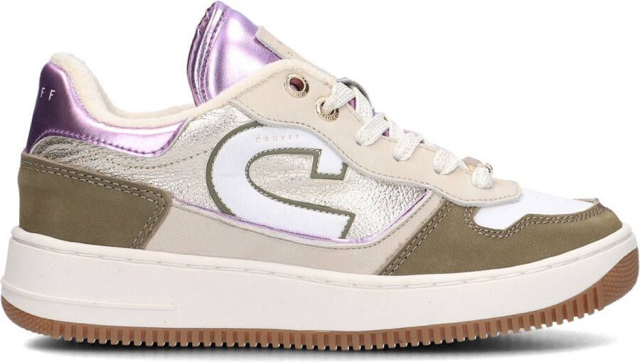 Cruyff Junior Campo Low Kid Lage sneakers Leren Sneaker Groen