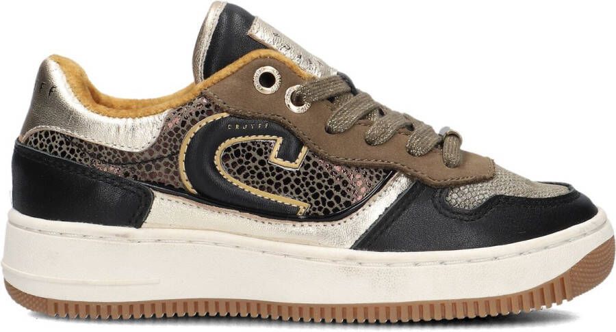 Cruyff Junior Campo Low Sneakers Meisjes Zwart