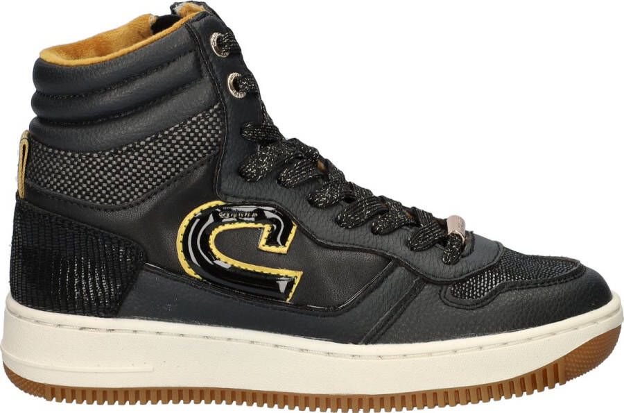 Cruyff Junior Cruyff Campo High meisjes hoge sneaker Zwart
