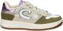 Cruyff Junior Campo Low Kid Lage sneakers Leren Sneaker Groen - Thumbnail 4