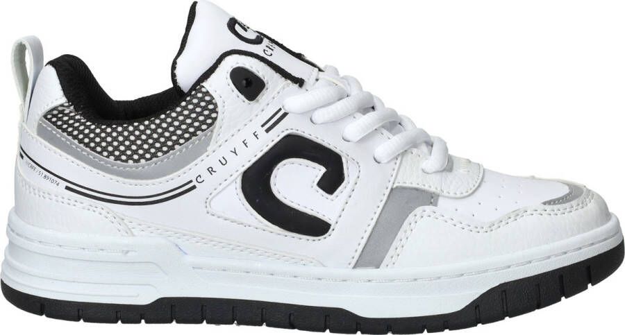 Cruyff Junior Raval Sneakers Jongens Leren Sneaker Wit - Foto 2