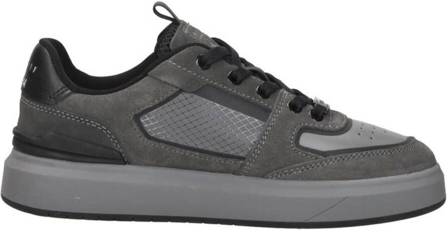 Cruyff Junior Endorsed Tech Pinstripe Sneakers Jongens Grijs