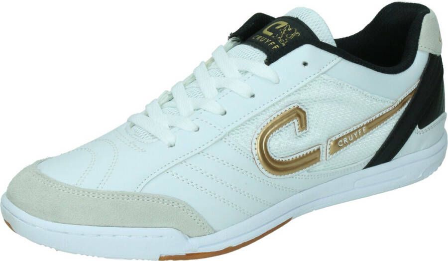 Cruyff Libra Zaalvoetbalschoenen Wit Goud