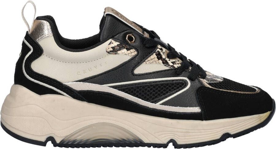 Cruyff Madina Bold zwart beige sneakers dames (CCW253981957)