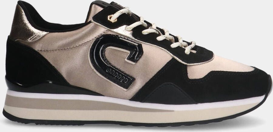 Cruyff Parkrunner Lux 957 Black Gold dames sneakers