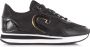 Cruyff Parkrunner Lux Black Gold Zwart Leer Lage sneakers Dames - Thumbnail 2