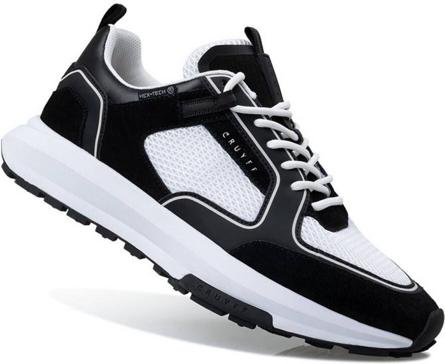 Cruyff Rayado wit zwart sneakers heren (C )