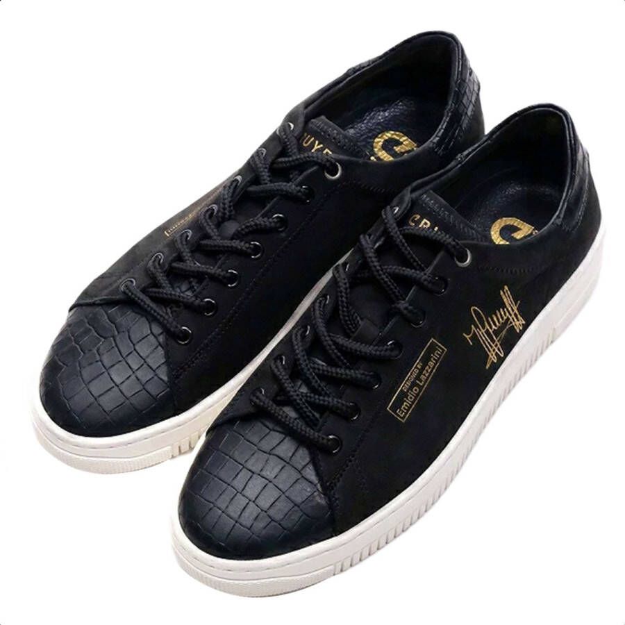 Cruyff Schoenen Heren JOAN Sneakers Luxe Handgemaakte Schoenen in Zwart