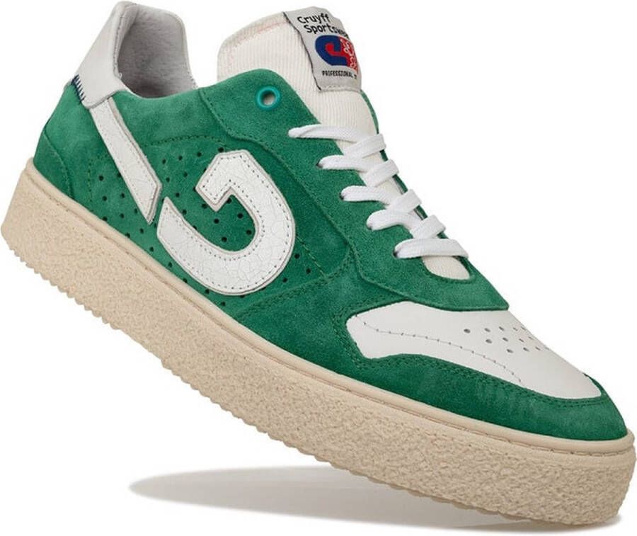 Cruyff Slice groen wit sneakers heren (C )