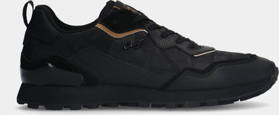 Cruyff superbia minimalist black gold heren sneakers
