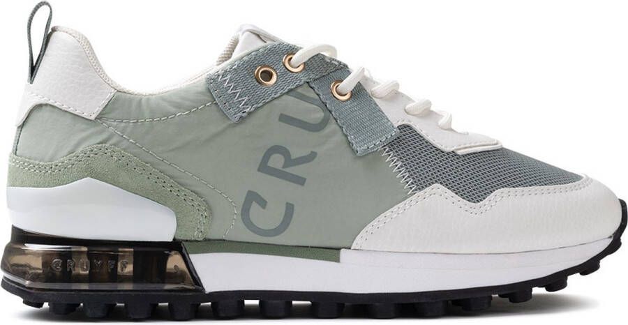 Cruyff Superbia wit groen sneakers dames (C )