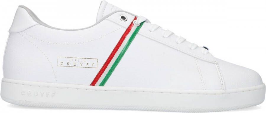 Cruyff Sylva Italië Sneakers Wit Groen Rood