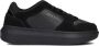 Cruyff Dames Sneakers Tennis Court Leren Lage sneakers Zwart - Thumbnail 1