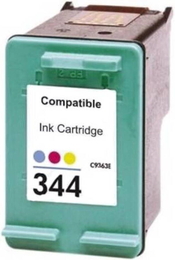 Inktkenners Cartridges Geschikt voor HP 339 HP 344 Dualpack Zwart en Kleur Geschikt voor Deskjet 5740 5940 6540 6620 6840 6940 6980 9800 Photosmart 2575 2610 8450 8750 D5160