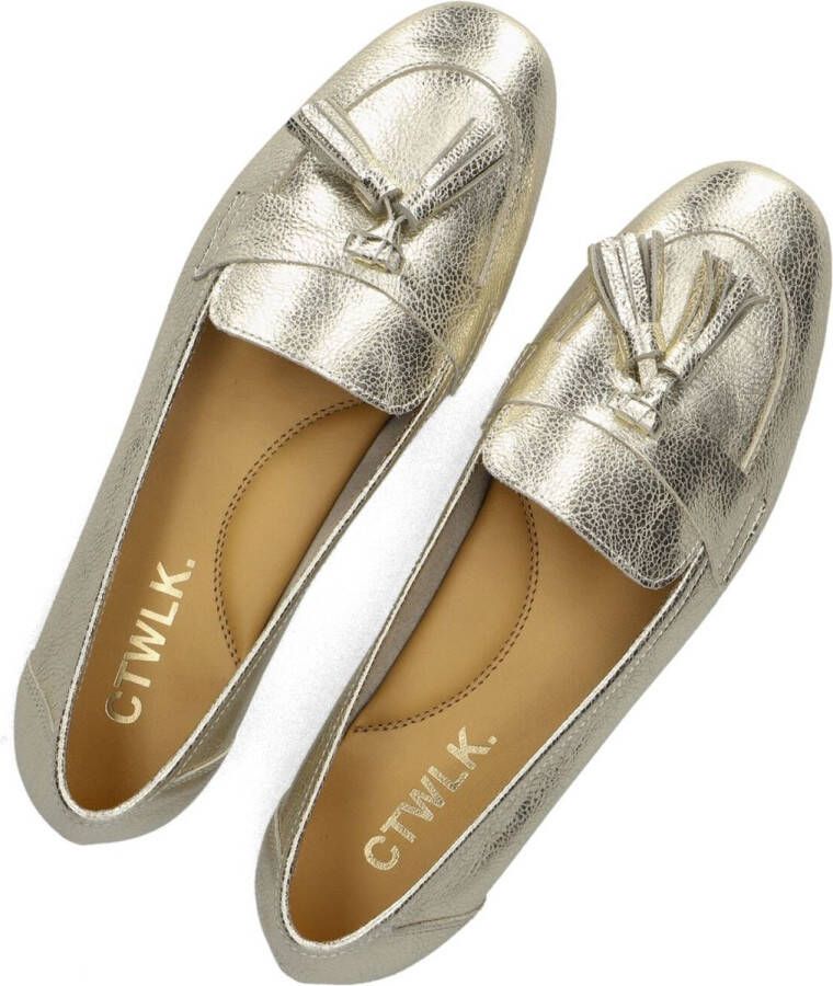 CTWLK Anchy Loafers Instappers Dames Goud