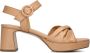 CTWLK Ankara Sandalen Dames Bruin - Thumbnail 2