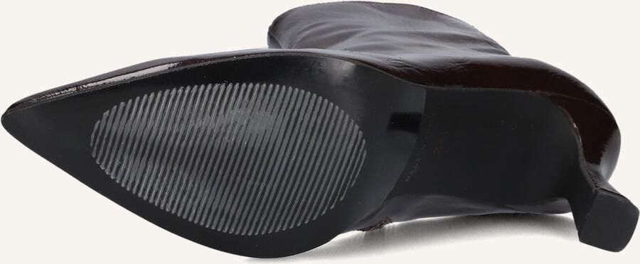 CTWLK Victoria Enkellaarsjes Enkelboots met rits Dames Bruin - Foto 2