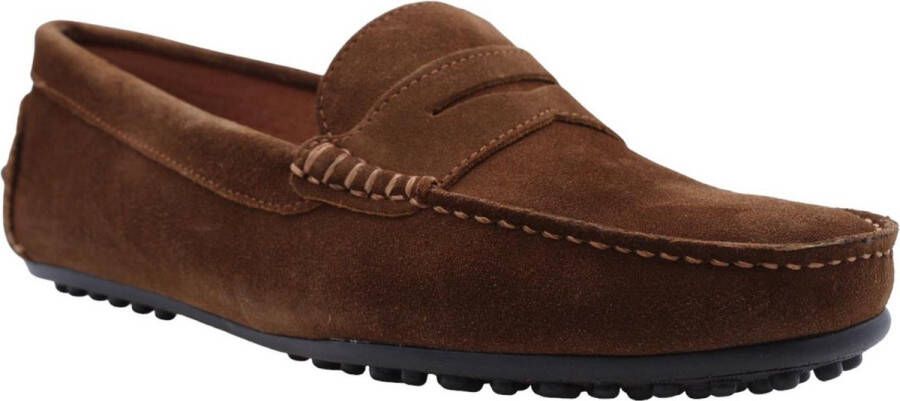 Ctwlk. Stijlvolle Grenoble Loafers voor Mannen Brown Heren