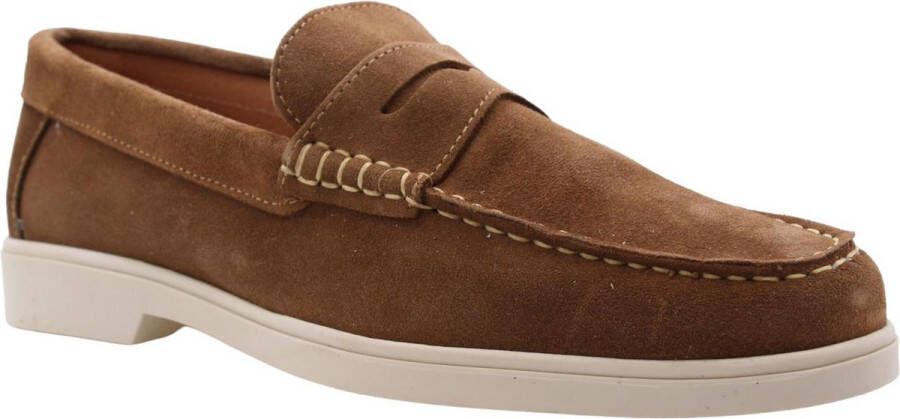 Ctwlk. Stijlvolle Mocassin Loafers voor nen Brown
